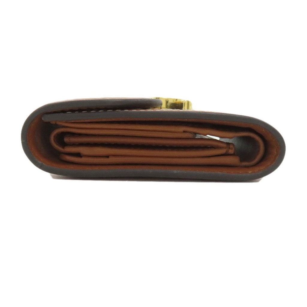 Celine Small Flap Wallet Trio Bifold Canvas Leather — view 3
