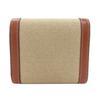Celine Small Flap Wallet Trio Bifold Canvas Leather — view 2
