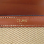 Celine Small Flap Wallet Trio Bifold Canvas Leather — view 8