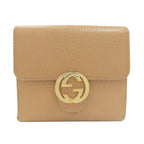Gucci Interlocking Bifold Wallet Leather