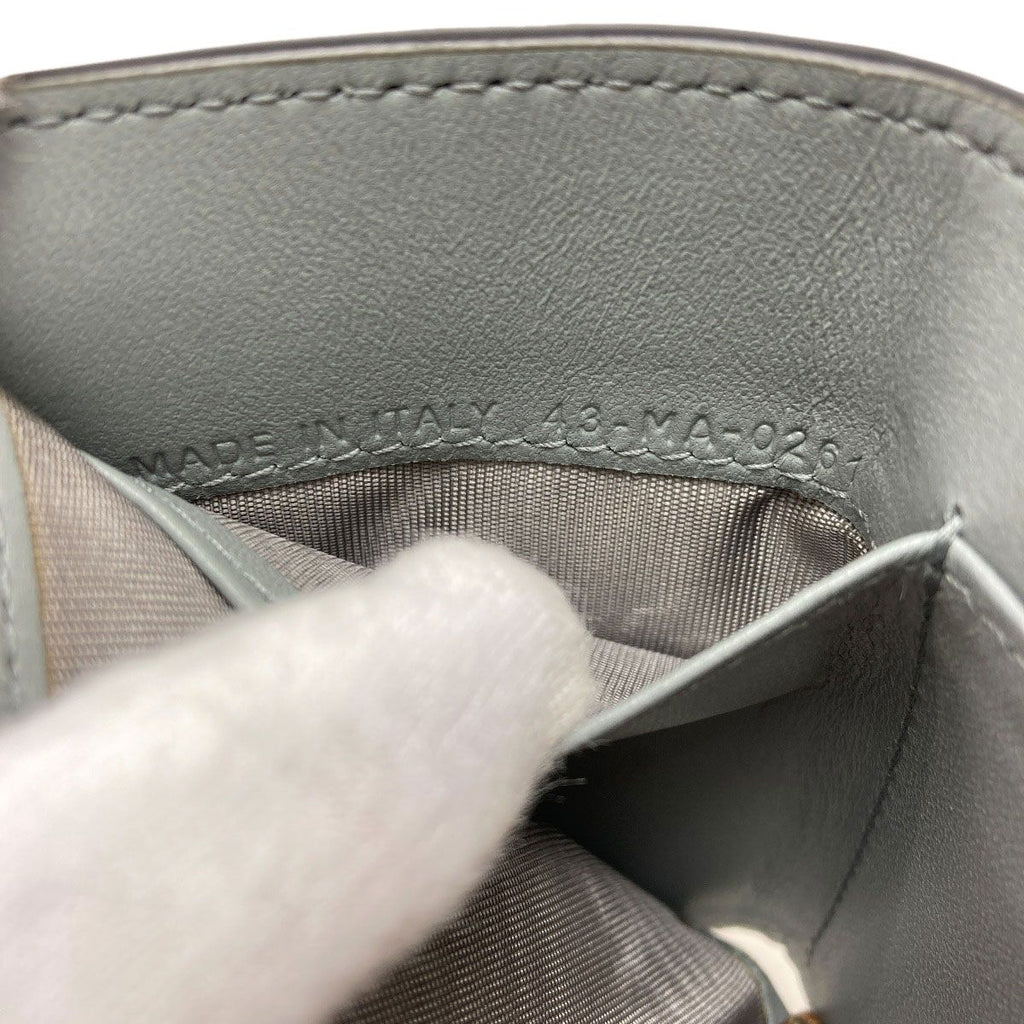Dior Saddle Lotus Bifold Wallet Leather — view 8