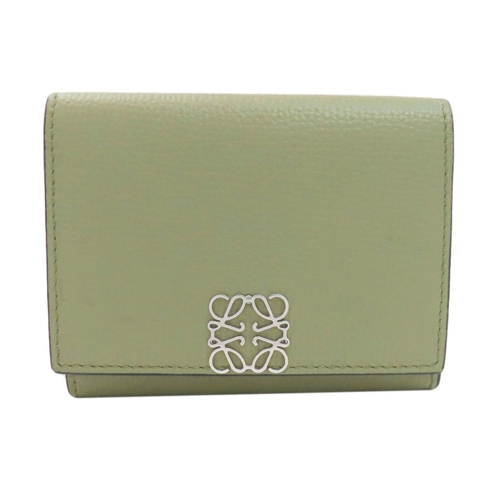 Loewe Anagram Trifold Wallet Bifold Leather