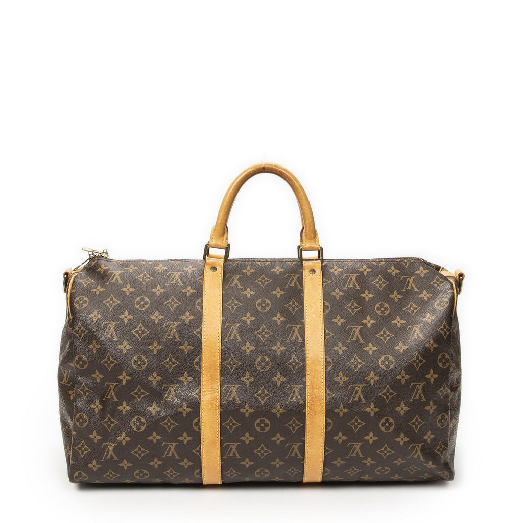 Louis Vuitton Keepall Bandouliere Brown Monogram Canvas — view 5