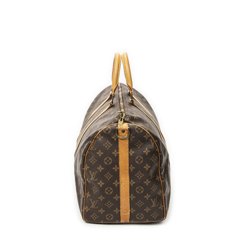 Louis Vuitton Keepall Bandouliere Brown Monogram Canvas — view 3