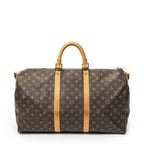 Louis Vuitton Keepall Bandouliere Brown Monogram Canvas