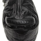 Gucci Medium Galaxy Chain Hobo Black Lambskin Leather — view 7