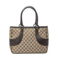 Gucci Tote Beige Brown GG Canvas