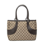 Gucci Tote Beige Brown GG Canvas