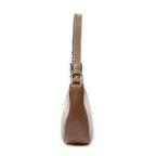 Celine Ava Hobo Brown Embroidered Triomphe Leather — view 3