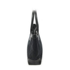 Gucci Zip Shopping Tote Black GG Canvas — view 3