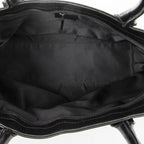 Gucci Zip Shopping Tote Black GG Canvas — view 9
