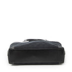 Gucci Zip Shopping Tote Black GG Canvas — view 6