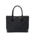 Gucci Zip Shopping Tote Black GG Canvas