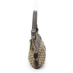 Gucci GG Queen Bow Hobo Beige Brown Canvas — view 3