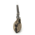 Gucci GG Queen Bow Hobo Beige Brown Canvas — view 4