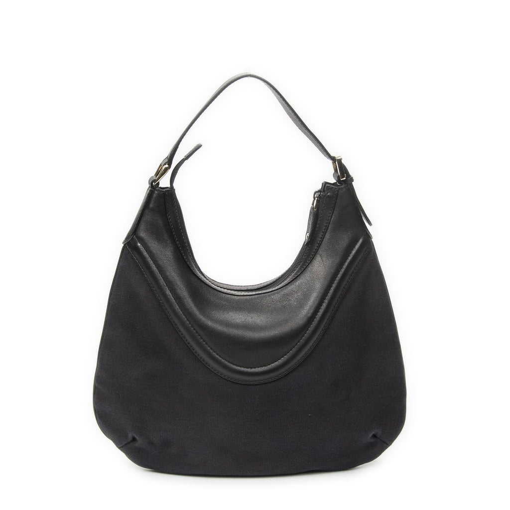 Gucci Hysteria Cles Strike Hobo Black Canvas — view 5
