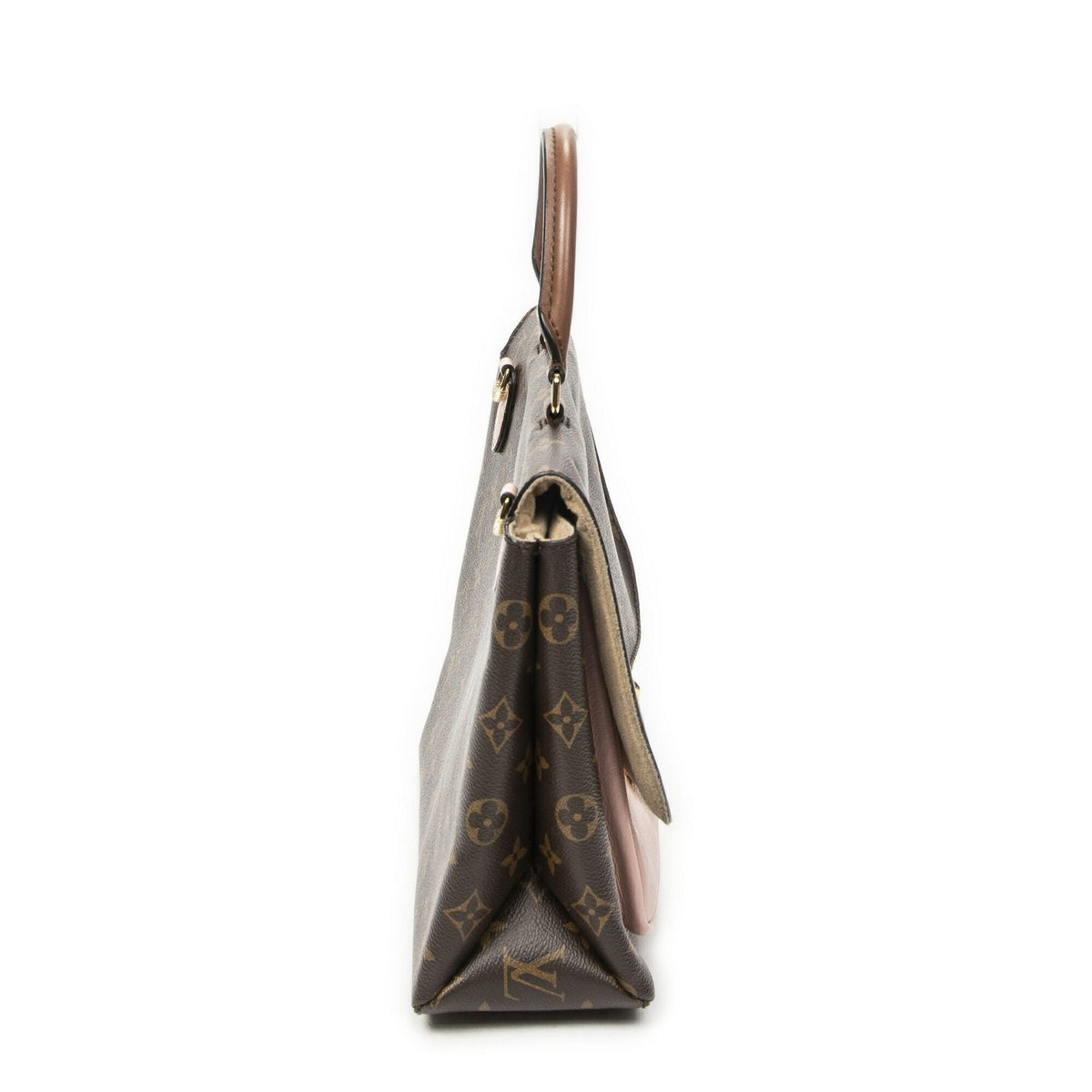 Louis Vuitton Marignan Pink Brown Monogram Canvas Messenger — view 4