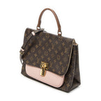 Louis Vuitton Marignan Pink Brown Monogram Canvas Messenger — view 2