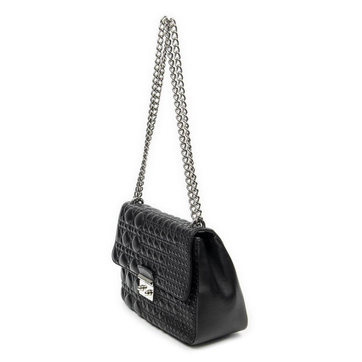 Dior Miss Dior Flap Black Canada Lambskin Leather — view 2