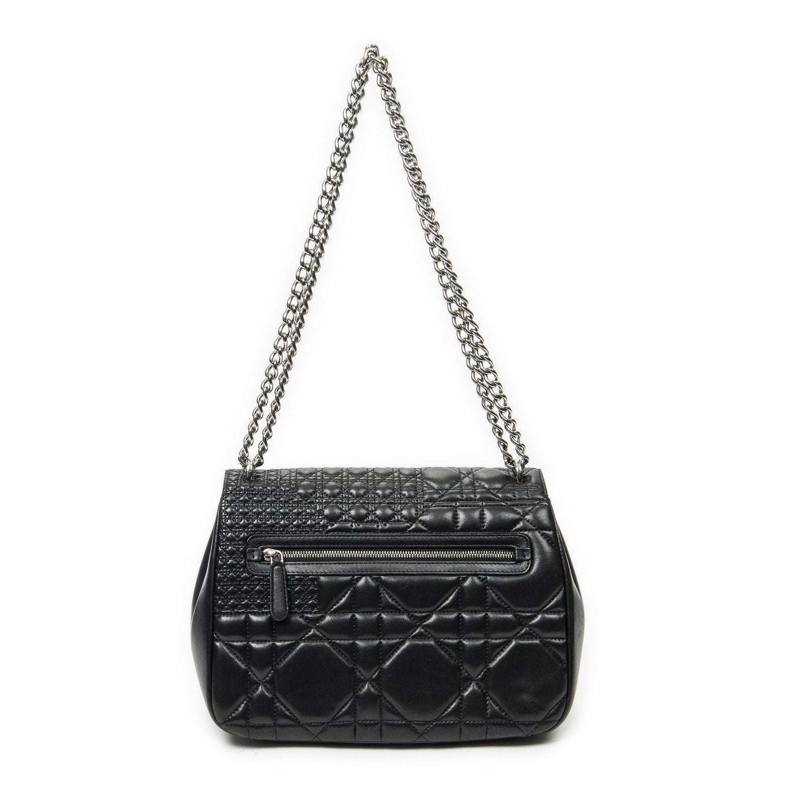 Dior Miss Dior Flap Black Canada Lambskin Leather — view 5