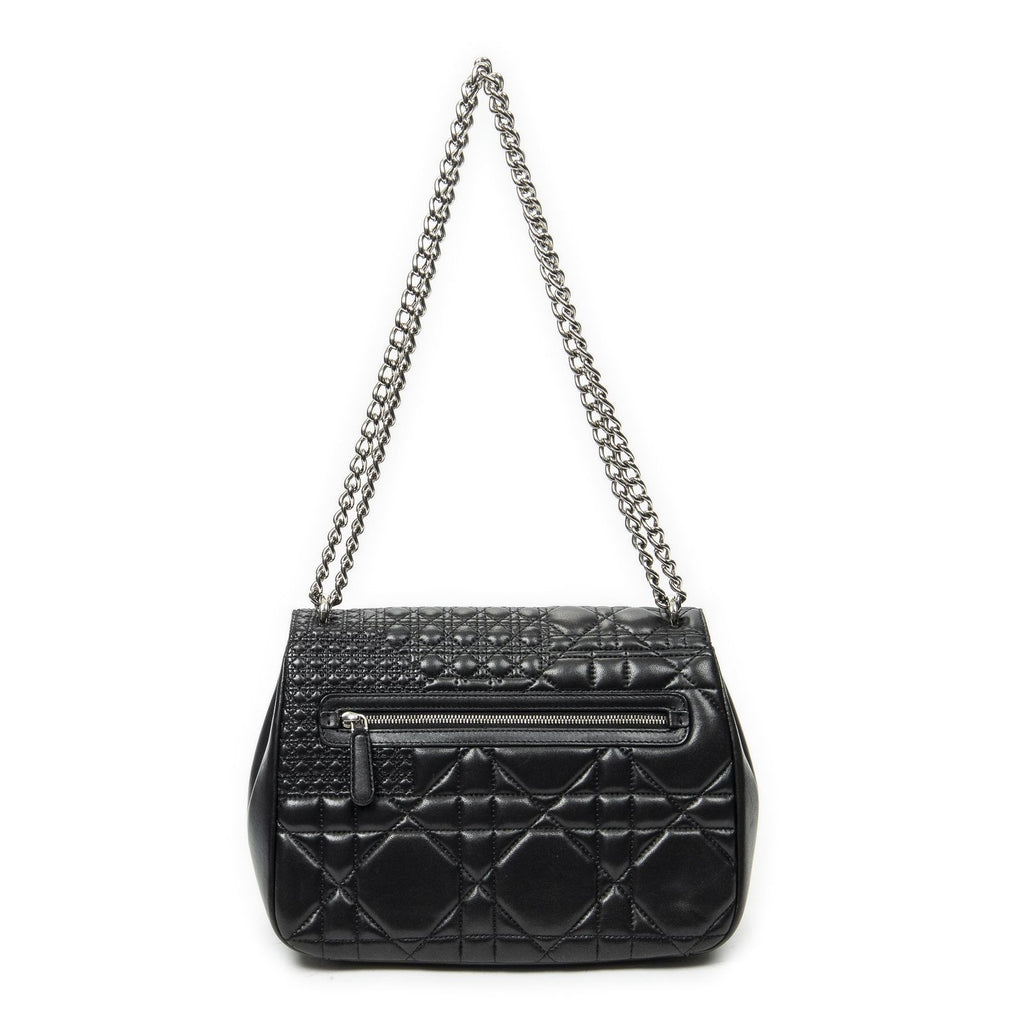 Dior Miss Dior Flap Black Canada Lambskin Leather — view 5
