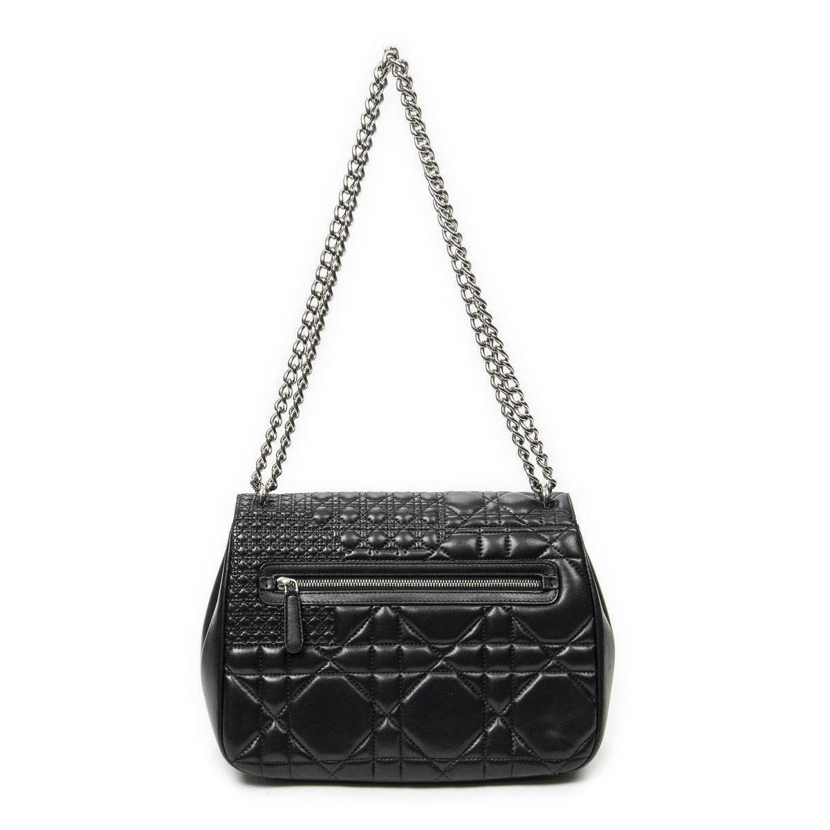 Dior Miss Dior Flap Black Canada Lambskin Leather — view 5