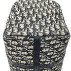 Dior Vintage Boston Navy Beige Trotter Pattern Canvas Shoulder — view 7
