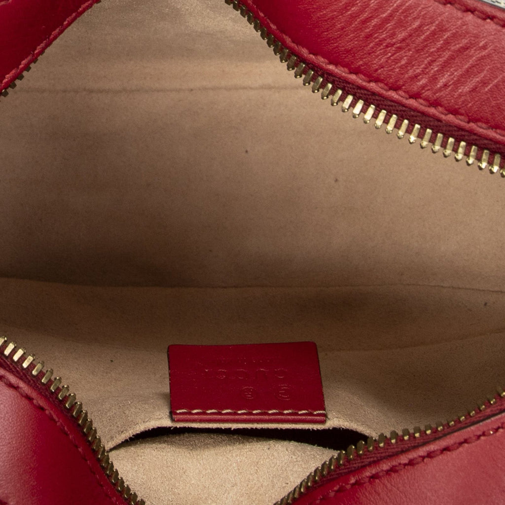 Gucci Camera Bag Red Blue Beige Muz Supreme Canvas — view 9