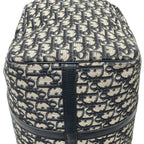 Dior Vintage Boston Navy Beige Trotter Pattern Canvas Shoulder — view 8