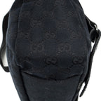 Gucci Flap Messenger Black GG Canvas — view 7