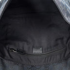 Gucci Flap Messenger Black GG Canvas — view 9