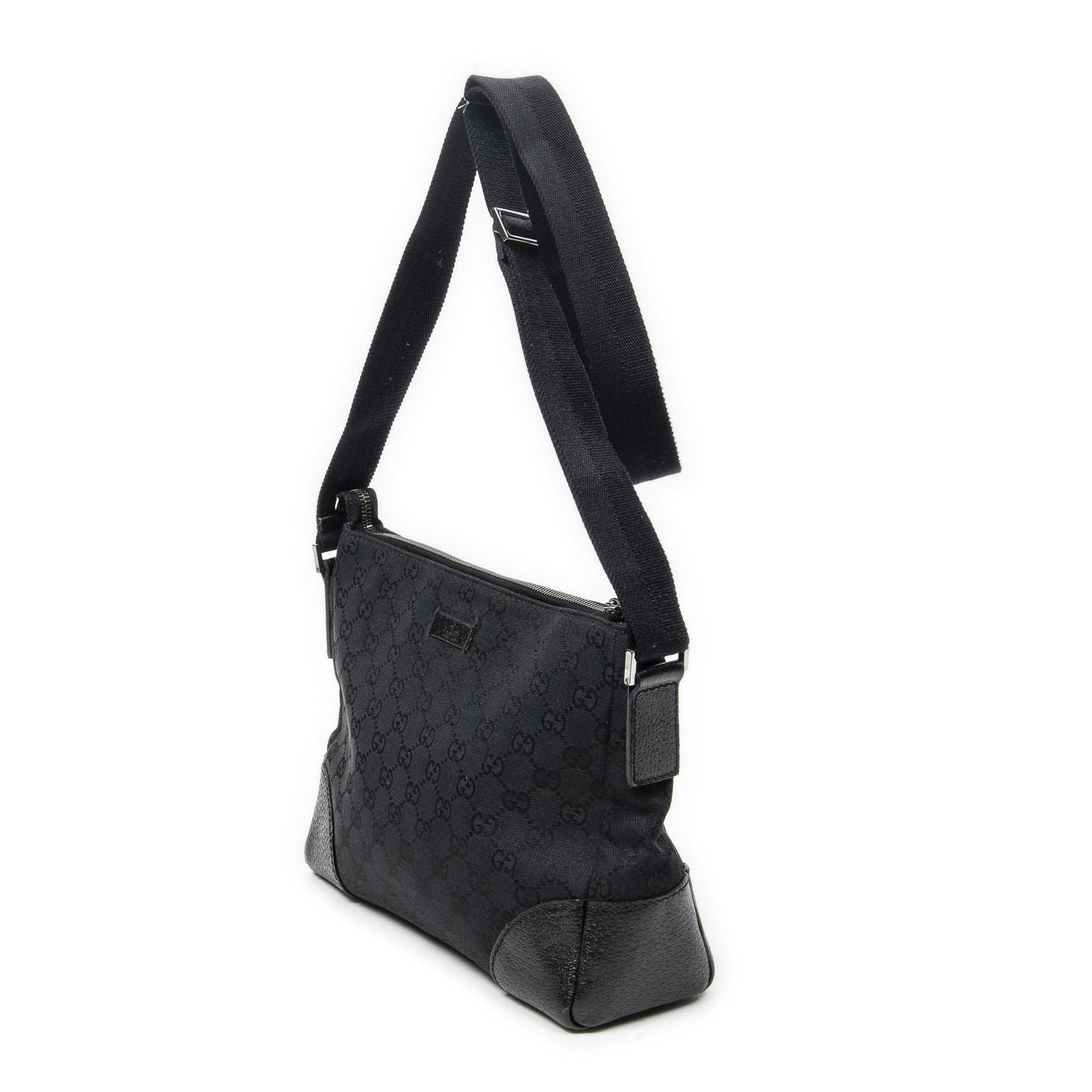 Gucci Joy Line Black GG Canvas Messenger — view 2