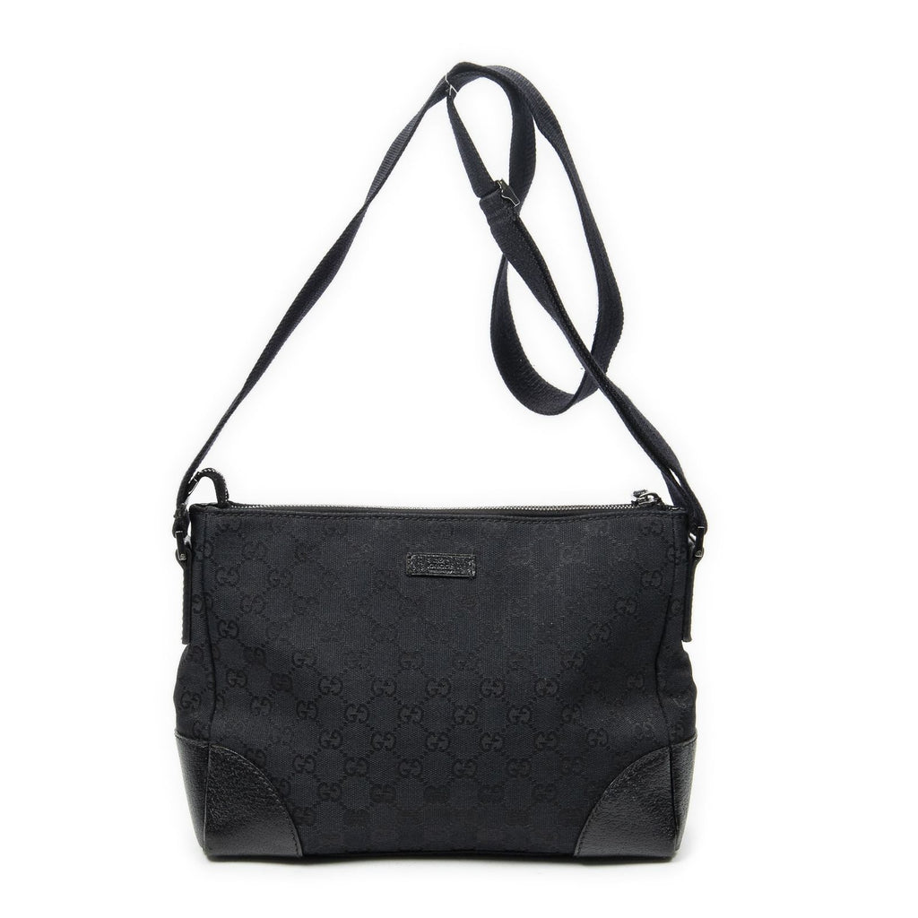 Gucci Joy Line Black GG Canvas Messenger
