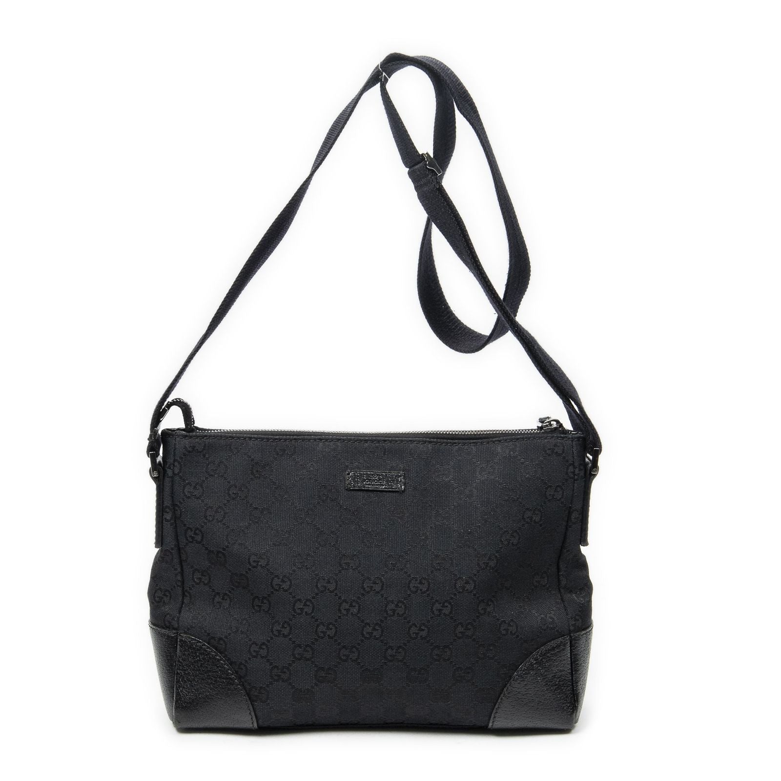 Gucci Joy Line Black GG Canvas Messenger