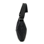 Gucci Round Zip Messenger Black GG Canvas — view 4