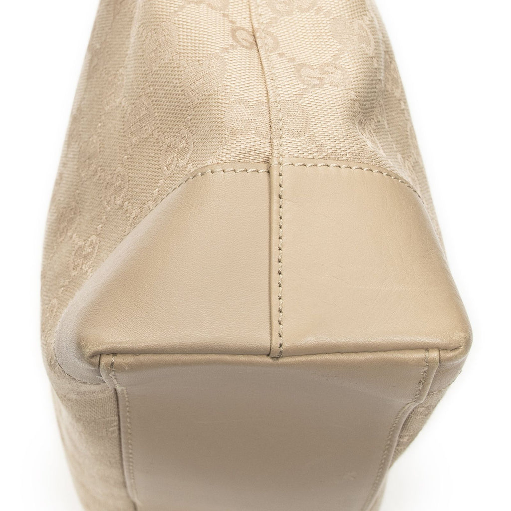 Gucci Zip Tote Beige GG Canvas — view 8