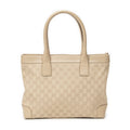 Gucci Zip Tote Beige GG Canvas