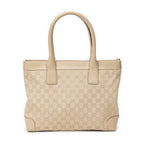 Gucci Zip Tote Beige GG Canvas