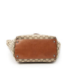 Gucci Eclipse Tote Orange Beige GG Canvas — view 6