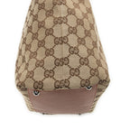 Gucci Eclipse Tote Orange Beige GG Canvas — view 7