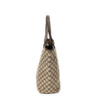 Gucci Height Long Tote Brown Beige GG Canvas — view 3