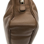 Gucci Soho Chain Bowla Bag Brown Gray Calfskin Leather — view 7