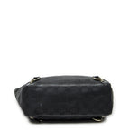 Gucci Small Abbey D Ring Tote Black GG Canvas — view 6