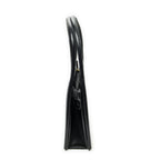 Gucci Vintage Rectangular Top Handle Black Gray Calfskin Leather — view 3