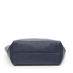 Gucci Swing Tote Navy Teal Gray Calfskin Leather — view 6