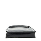 Gucci Vintage Rectangular Top Handle Black Gray Calfskin Leather — view 6