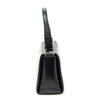 Gucci Vintage Flap Top Handle Black Smooth Calfskin — view 3