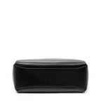 Gucci Vintage Flap Top Handle Black Smooth Calfskin — view 6