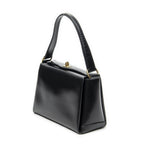Gucci Vintage Flap Top Handle Black Smooth Calfskin — view 2