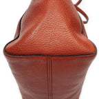 Gucci Small Swing Tote Red Gray Calfskin Leather — view 7